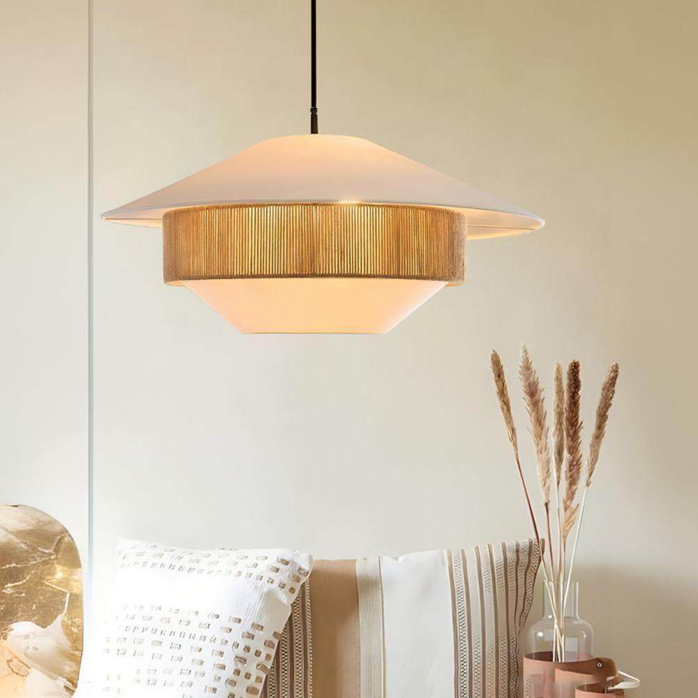 寂日式侘灯风吊灯复古餐厅茶酒楼餐桌简约创意民宿客厅室麻绳灯具,淘宝优惠券,粉丝福利购,淘宝优惠卷