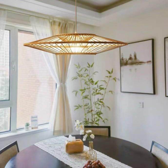 中式竹编竹吊灯禅意茶室火锅店餐灯厅灯酒店饭店代现日式创古藤阁,淘宝优惠券,粉丝福利购,淘宝优惠卷