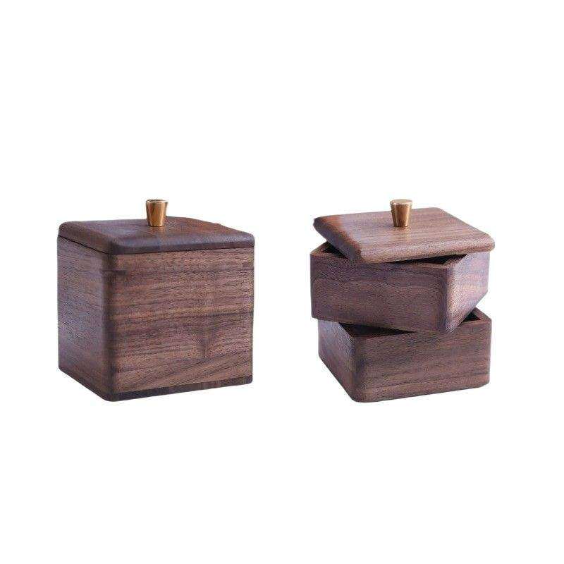 简约欧式牙线盒棉签收纳盒高档牙签盒家用个性创意轻奢木制收纳盒,淘宝优惠券,粉丝福利购,淘宝优惠卷