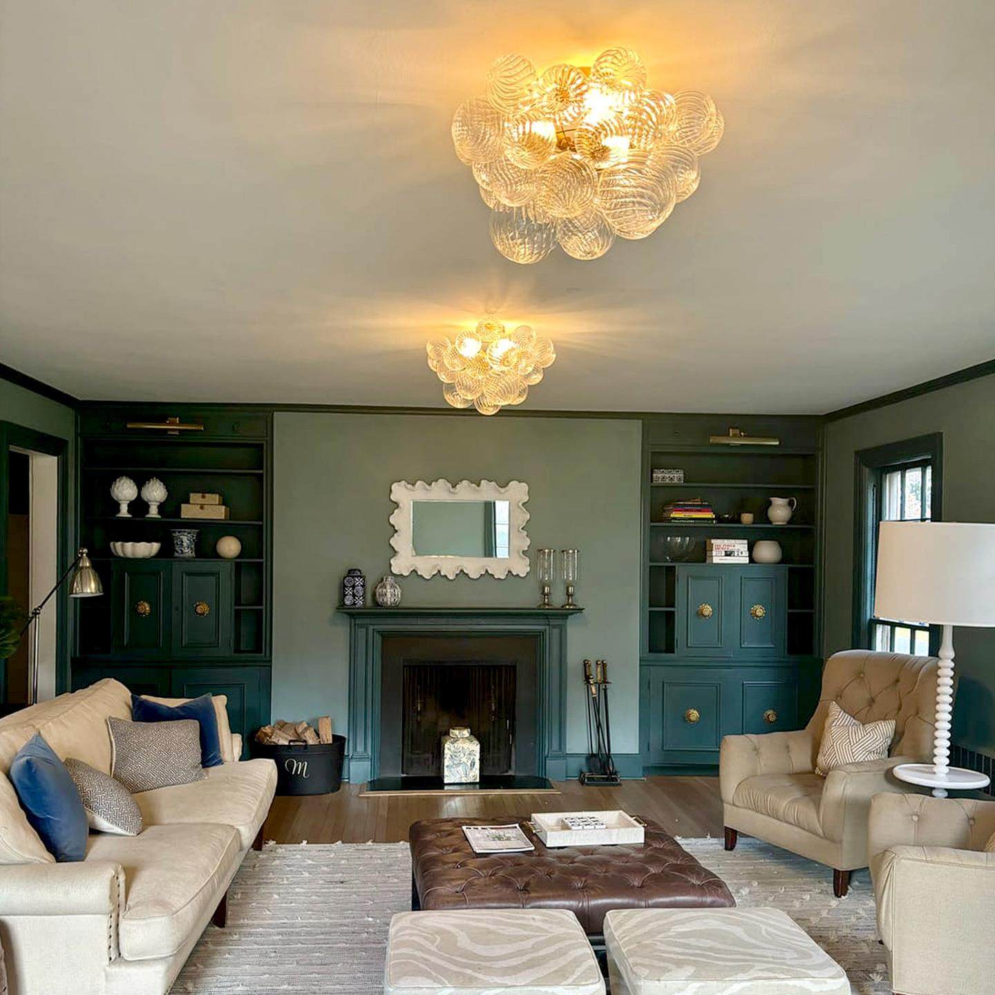 式（别漩涡玻璃泡泡球吊灯室复古墅客厅挑空餐厅衣帽间主美卧法式,淘宝优惠券,粉丝福利购,淘宝优惠卷