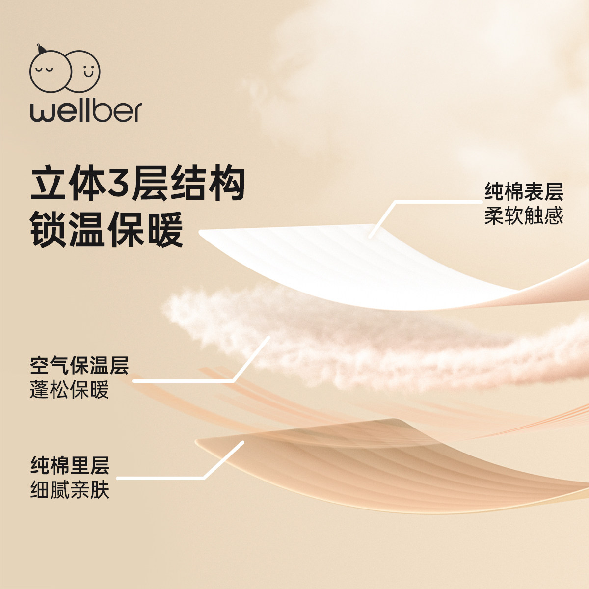 威尔贝鲁婴儿衣服秋装新生儿连体哈衣2024新款婴幼儿男女宝宝秋冬