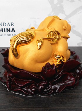 速发树脂貔貅汽车摆件厅居门厅门口客办家公室桌面店铺装饰品