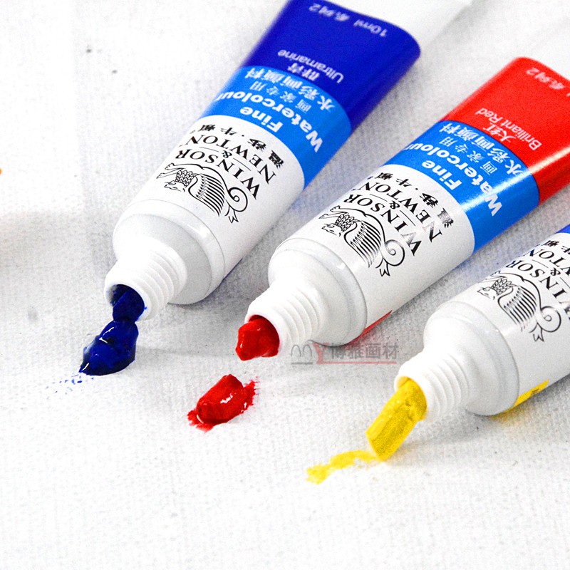 温莎牛顿水彩颜料36色24色12色管状G分装美术生专用画画笔工具套 - 图1