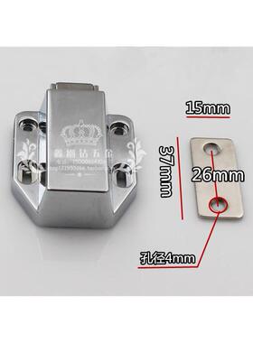 柜门金属反弹器 消防栓按压式磁吸碰珠 免拉手自弹器衣柜橱柜门吸