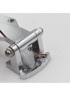 冷冻库平门4寸锌合金铰链工业烤箱可拆卸型合页蒸柜镀铬平装门铰