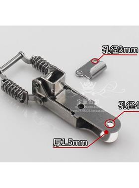 五金工业机械设备引擎盖发动机扣具可调扣不锈钢搭扣箱扣挂锁锁扣