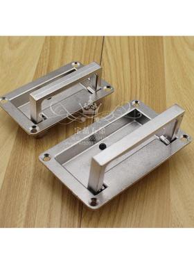 海坦配电柜箱暗拉手 折叠拉手 四方板型提手 工业设备箱隐形把手