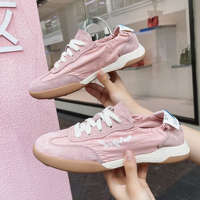 2024新款芭蕾德训鞋女鞋轻便真皮透气休闲鞋大码41-43运动小白鞋,淘宝优惠券,粉丝福利购,淘宝优惠卷