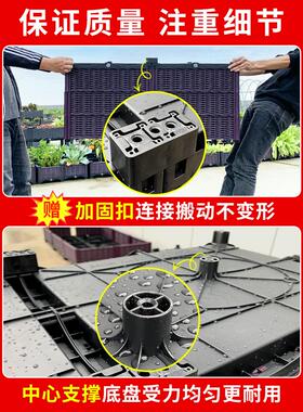 种树专用箱加厚种植箱家庭阳台种菜盆长方形塑料花盆特深户外花箱