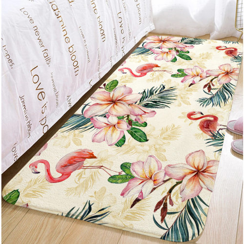 网红Imitation cashmere plush fresh non-slip floor mats carpe-图0