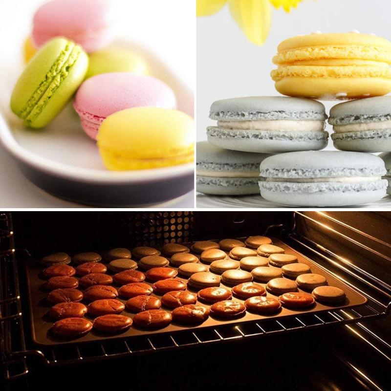 推荐48/30 Holes Non-Stick Silicone Macaron Macaroon Pastry O - 图3