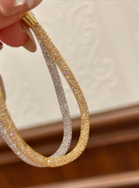 钱袋子手链奢华巨闪钻石精致手饰