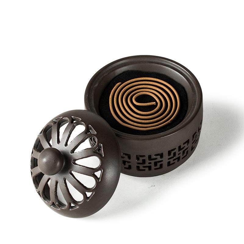 小夜灯香炉 创意工艺品倒流檀香炉 陶瓷盘香香薰炉居室摆件香薰灯,淘宝优惠券,粉丝福利购,淘宝优惠卷