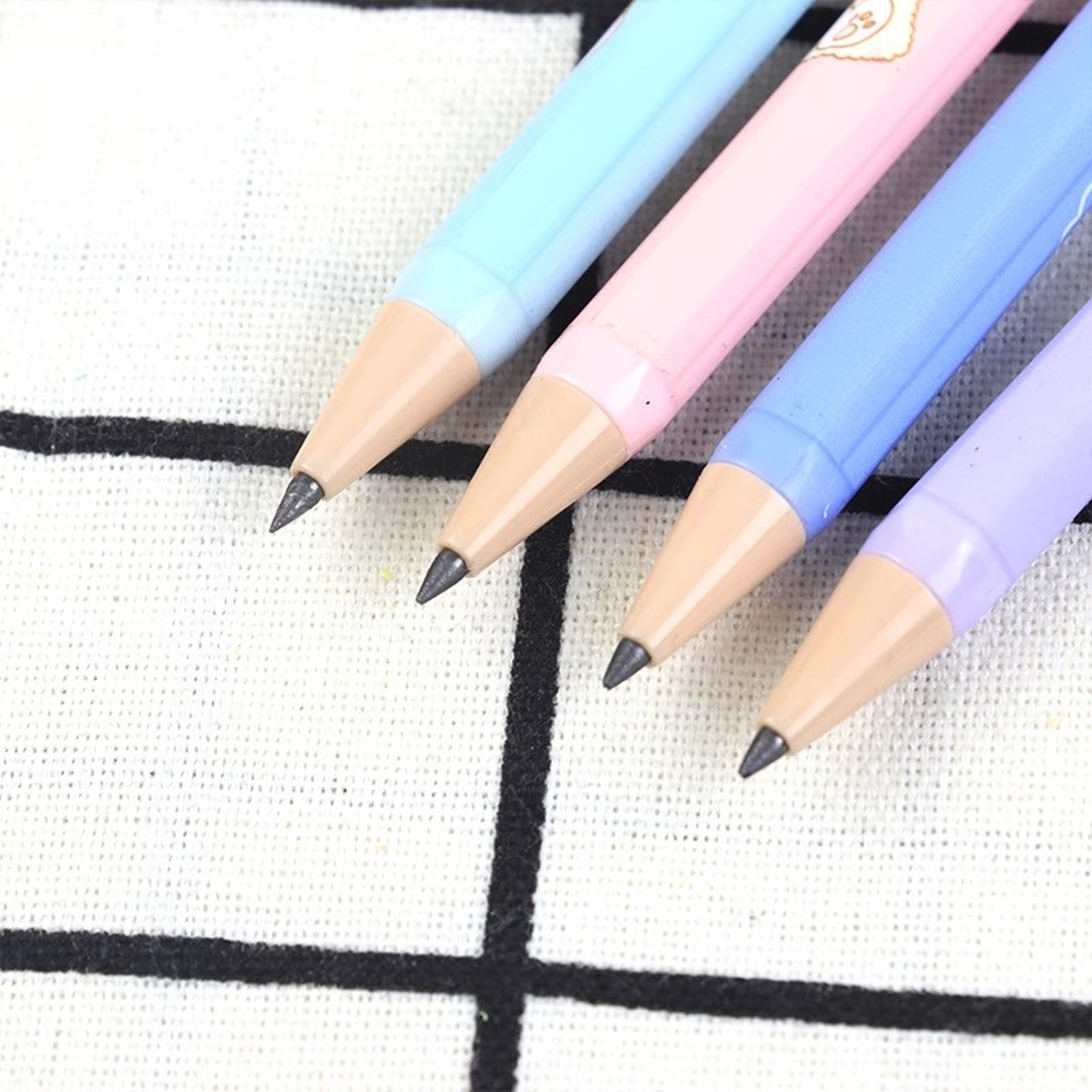 天卓简约自动铅笔2.0mm粗芯按动式小学生创意儿童免削卡通可换芯,淘宝优惠券,粉丝福利购,淘宝优惠卷