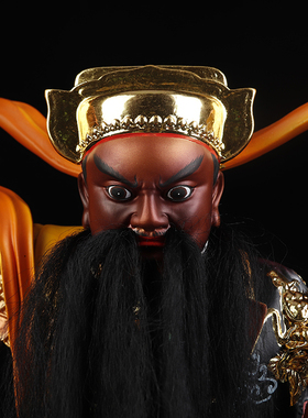 武财神赵公明神像赵玄坛骑虎赵元帅家用供奉招财摆件武财神爷佛像