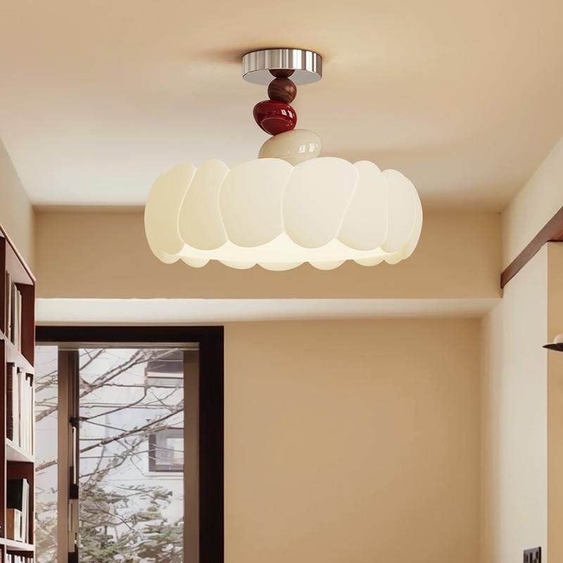 法式奶油风卧室吊灯吸顶灯护眼房间灯温馨浪漫中古2025新款主卧灯,淘宝优惠券,粉丝福利购,淘宝优惠卷