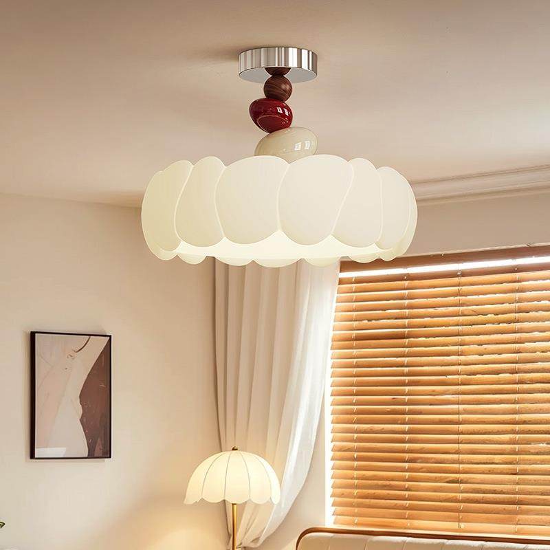 法式奶油风卧室吊灯吸顶灯护眼房间灯温馨浪漫中古2025新款主卧灯,淘宝优惠券,粉丝福利购,淘宝优惠卷