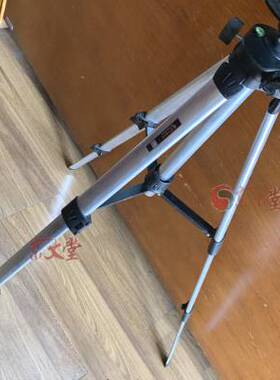 极速京聿堂 罗盘支架罗经杖三角架三脚架高约1米1米33无磁万向球