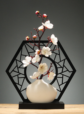 中式创意客厅陶瓷摆件电视柜玄关大象装饰工艺品家居古风招财摆设