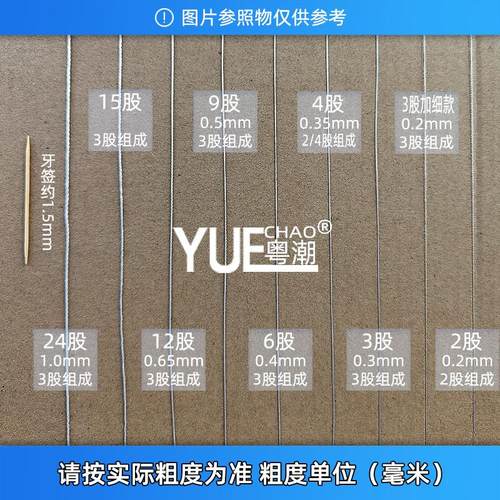 涤纶尼龙线实惠大卷缝纫线手缝线涤纶高强尼龙线撒网线封口缝包线 - 图3