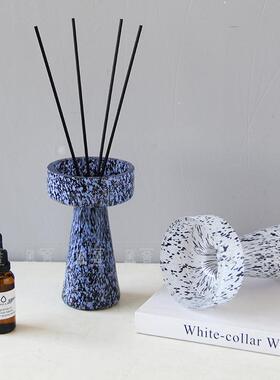 轻奢现代手工玻璃无火香家薰高小级样板TQM间酒店卧室众浴室饰摆