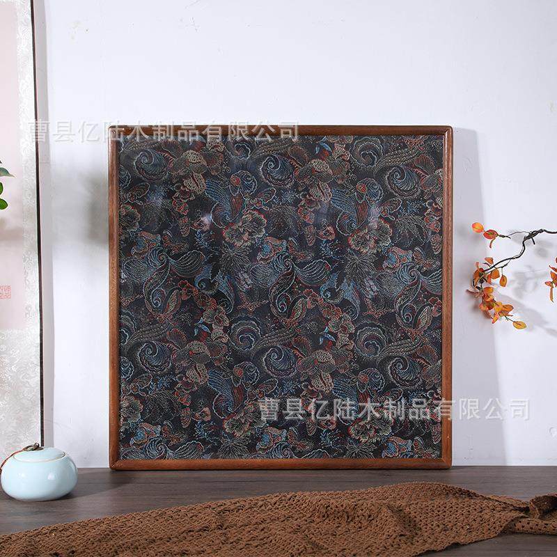 新式棉中布相框实木高级感居壁装饰yl121摆件画框挂式新款中家式,淘宝优惠券,粉丝福利购,淘宝优惠卷