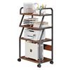 Printer storage rack household multi-layer storage rack office copier storage cabinet mobile main chassis bracket