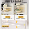 Computer desk desk bookshelf integrated desk bedroom study table desk storage rack simple bookshelf hole board desk