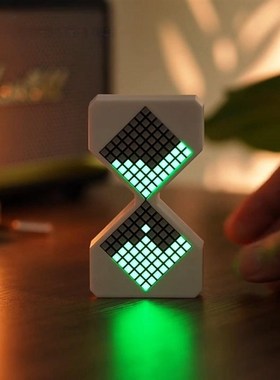 解压电子沙漏计时器n学生学习专用漏斗流沙倒计时发光重力感应沙