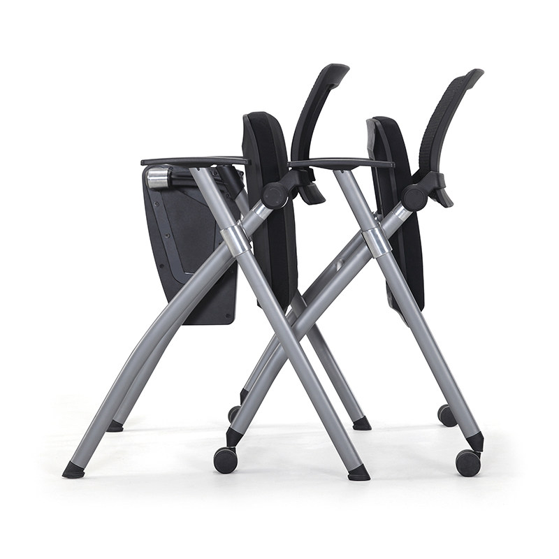 网布折叠b培训椅带写字板学生会议室椅四轮办公职员会议椅桌椅一,淘宝优惠券,粉丝福利购,淘宝优惠卷