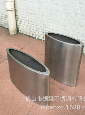 桌面不锈钢玫瑰金镜面花瓶 酒店台面摆设小花瓶 菱形小花器