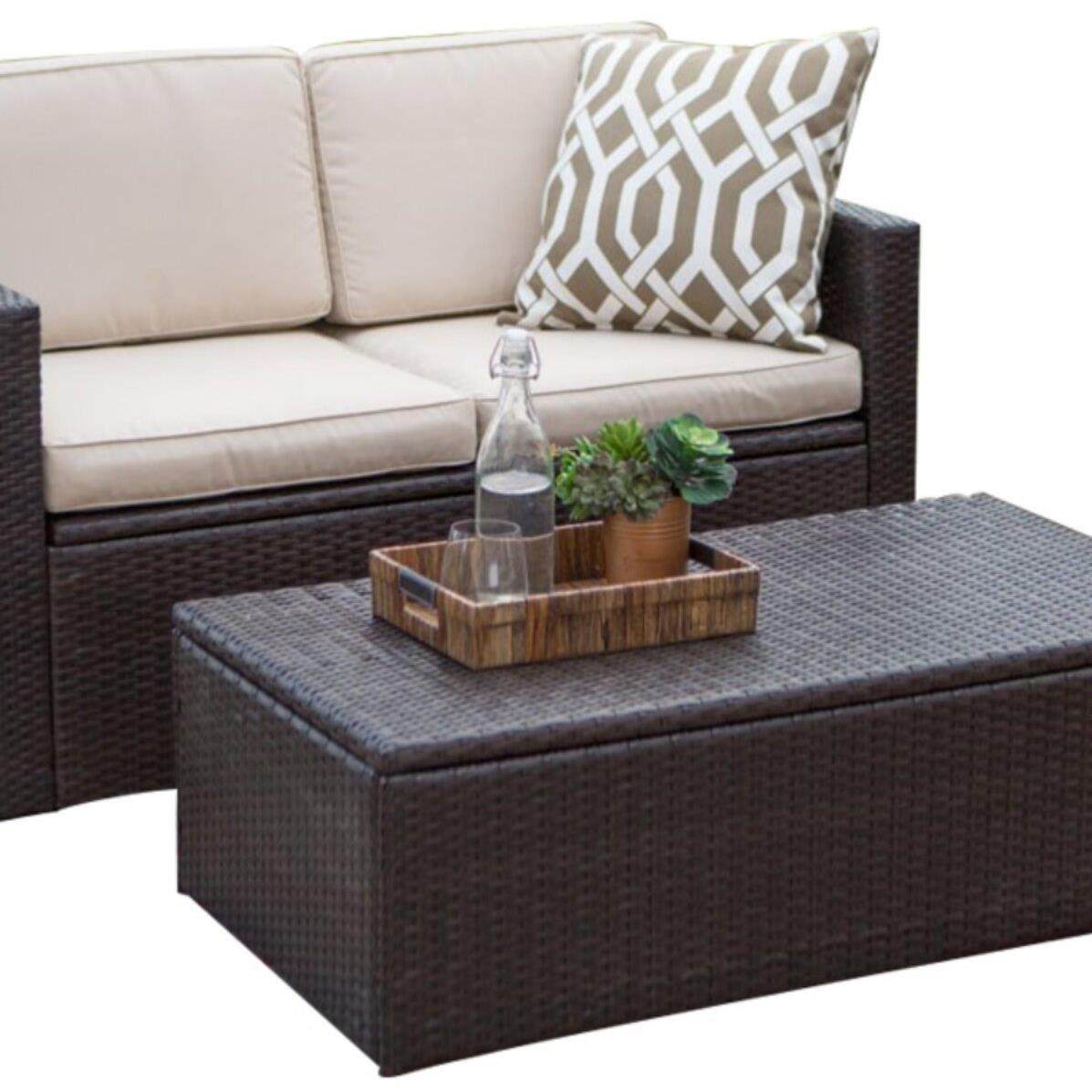 藤编沙发组合客厅小户型阳台休闲藤椅子室外庭院茶几防水户外家具,淘宝优惠券,粉丝福利购,淘宝优惠卷