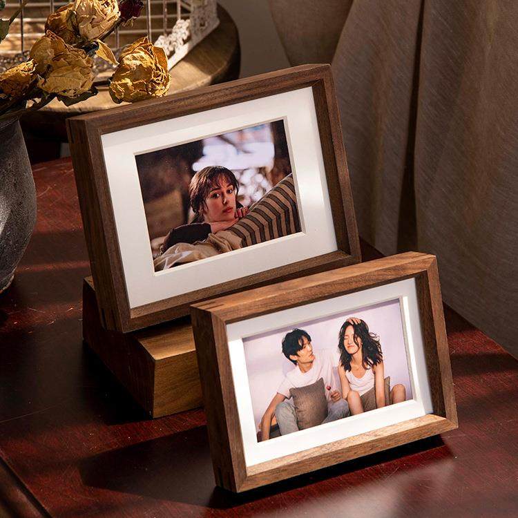 相框6寸78寸框架照片打印实木质相框挂墙艺术照装裱相框摆台,淘宝优惠券,粉丝福利购,淘宝优惠卷