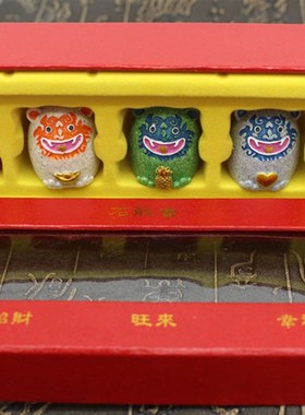 1盒包邮鼓浪屿厦门金门石敢当 五X件套 树脂