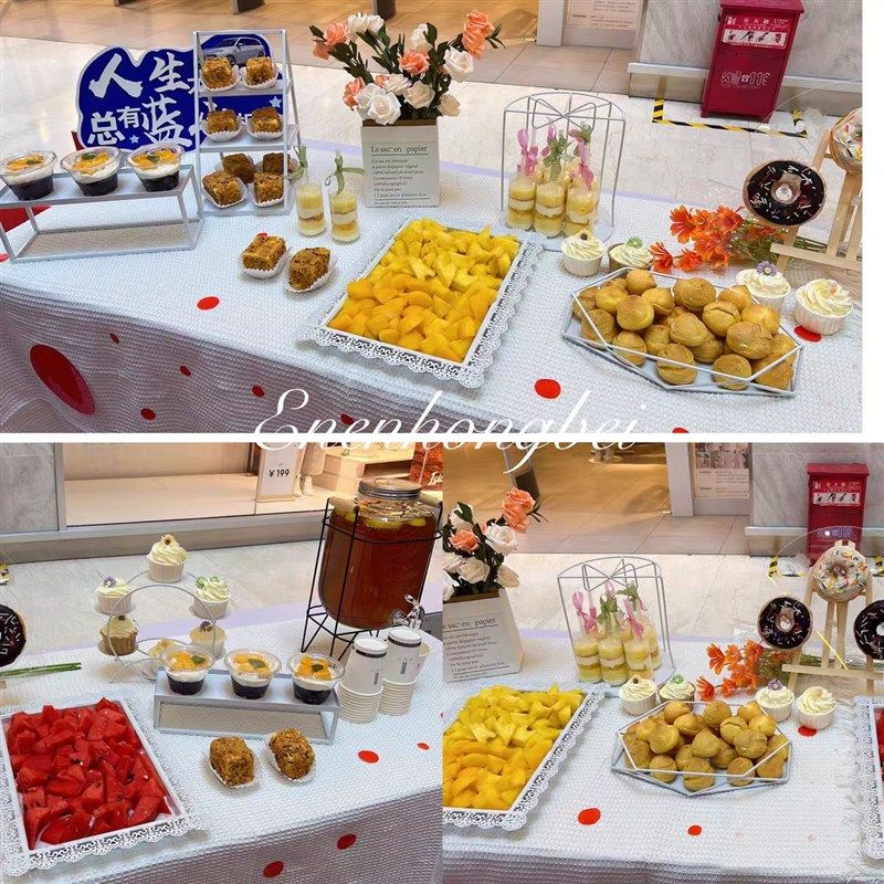 甜品台蛋糕盘摆件展示架甜u点糕点托盘冷餐茶歇摆台蛋糕架子点心,淘宝优惠券,粉丝福利购,淘宝优惠卷