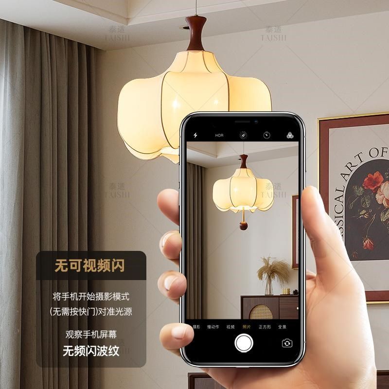 法式中古卧室吊灯侘寂风书房灯复古布艺花纹餐厅吧台民宿房间主灯,淘宝优惠券,粉丝福利购,淘宝优惠卷