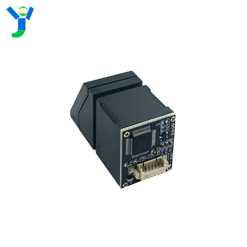 R307 integrated optical fingerprint module with finger touch sensing trigger signal output attendance access control development