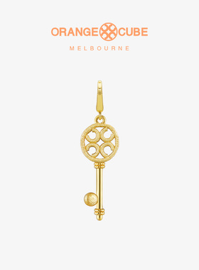 Orange Cube幸运马蹄星芒钥匙吊坠项链ins原创设计挂坠首饰品礼物