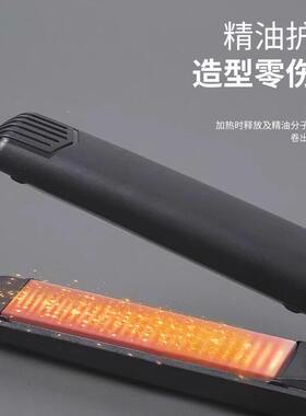 usb接口迷你小型夹板直卷两用卷发棒宿舍可用无线便携可插充电宝