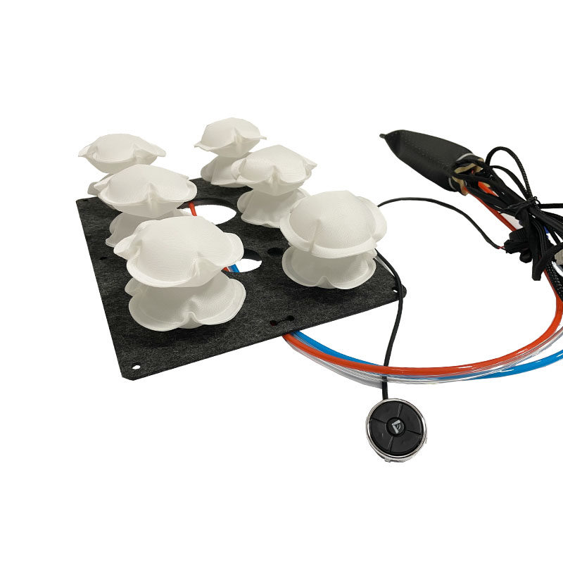 汽车座椅车载气动按m摩器多功能按摩腰托背部腰部支撑护内置腰靠,淘宝优惠券,粉丝福利购,淘宝优惠卷