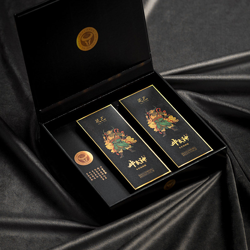 芝己牛武神-武夷岩茶牛栏坑肉桂茶叶茶叶礼盒装送礼长辈54g,淘宝优惠券,粉丝福利购,淘宝优惠卷