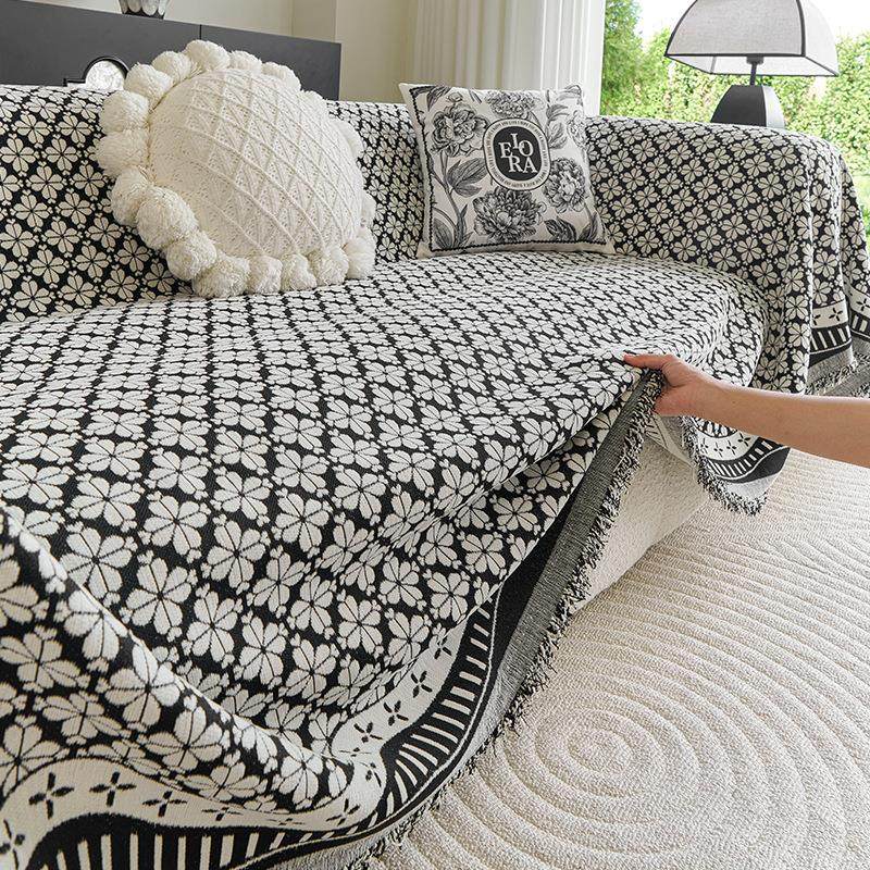 2025新款沙发盖巾四季通用高幸运心沙级感片一式租户发毯子全包布,淘宝优惠券,粉丝福利购,淘宝优惠卷