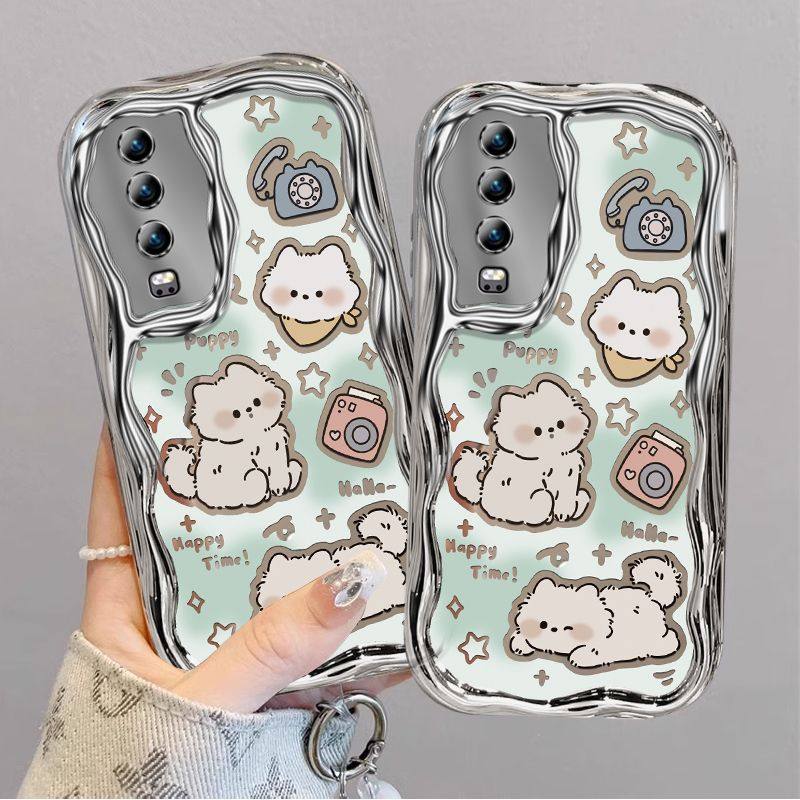 华为p30手机壳小白狗p30pro硅胶防摔可爱女网红电镀手链全包新款,淘宝优惠券,粉丝福利购,淘宝优惠卷