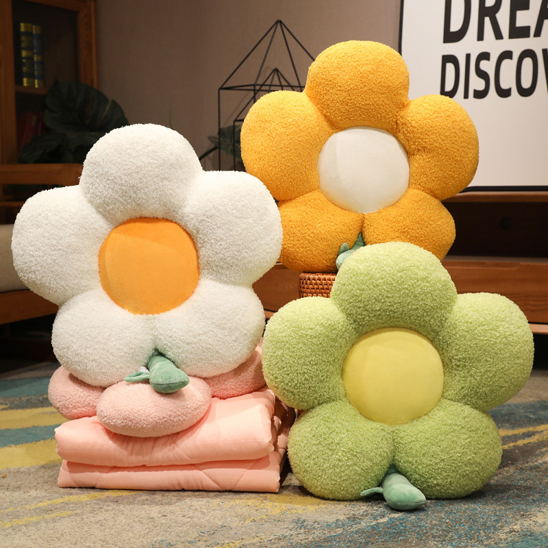 花朵二合一抱枕被子办公室两用空调午睡毯子沙发枕头靠垫空调被,淘宝优惠券,粉丝福利购,淘宝优惠卷