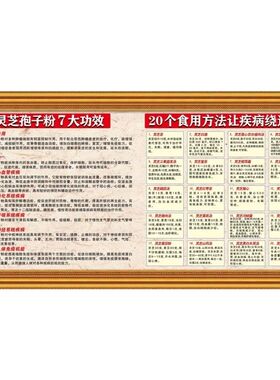 冬虫夏草鲜人参高丽参西洋参野山参海报展板墙贴墙纸装饰画KT板