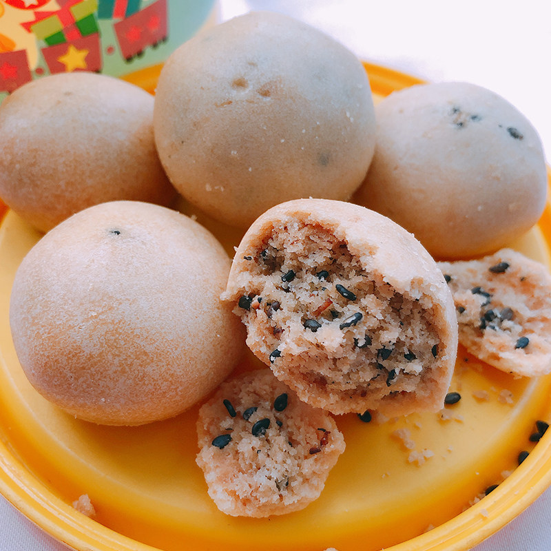 江西九江庐山特产梁义隆桂花迷你小茶饼黑芝麻传统糕点江西特产,淘宝优惠券,粉丝福利购,淘宝优惠卷