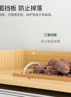 好货餐边柜现代简约储物柜碗柜家用一体靠墙简易厨房微波炉橱柜置