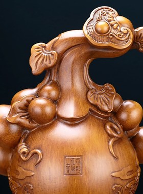 吉祥福禄葫芦摆件招财聚财玄关家居客厅电视柜装饰品乔迁新居礼物