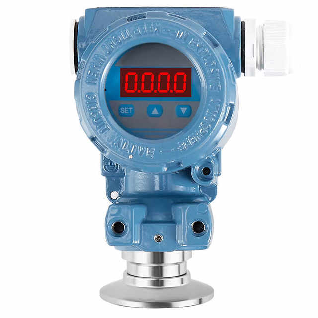Chuck quick connect 2088 pressure transmitter sensor explosion-proof liquid oil gas negative pressure vacuum clamp LED display