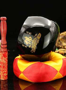 佛具加厚莲花铜磬佛字铜钵铜庆铛子引磬木鱼佛音碗静心钵盂修行钵